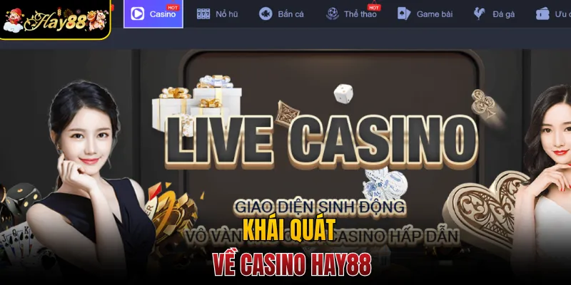 Khái quát về casino Hay88